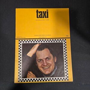 Vintage Harry Chapin Taxi Sheet Music Warner Bros 1972